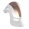 White LED Rejuvenation Beauty Mask with a transparent window, designed for facial and neck treatment.